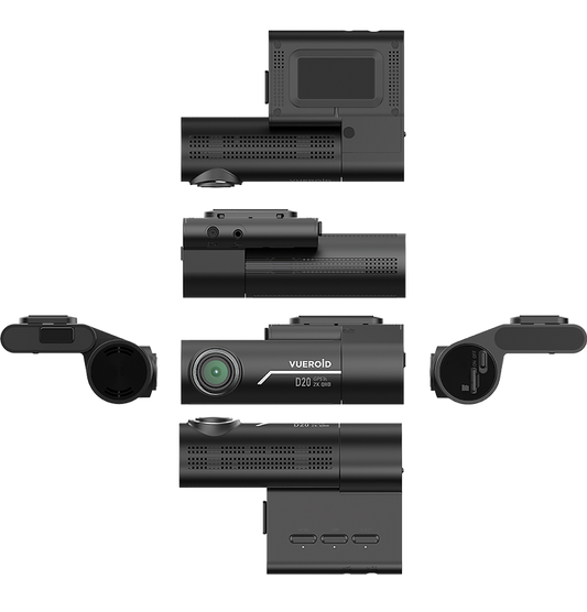 Vueroid D20 Q2+ Multi-Channel Dash Cam