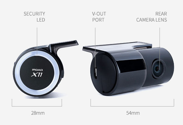 IROAD X11 QHD 2-CH Dash Cam