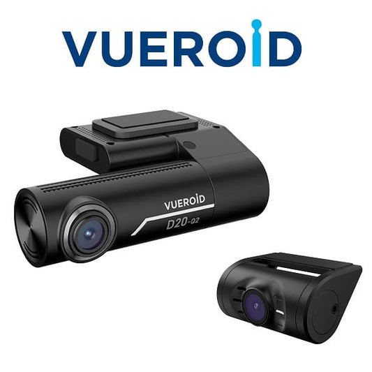 Vueroid D20 F2 Multi-Channel Dash Cam